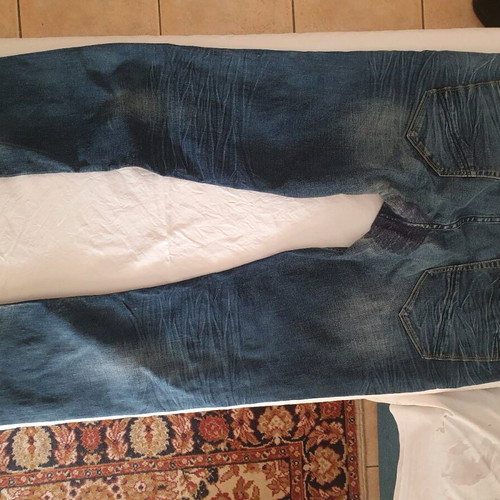 Blue men's jeans used Leox size 40
