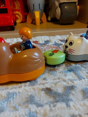 Playmobil 123 τρενάκι με βαγόνια ζωάκια μεταχειρισμένο