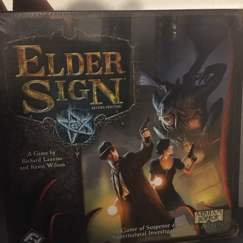 Elder Sign Arkham World επιτραπέζιο παιχνίδι καινούργιο, σφραγισμένο
