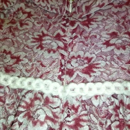 Baby dress Raxevsky used, burgundy white 12 months