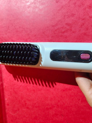 Electric hair straightening comb with USB charger new