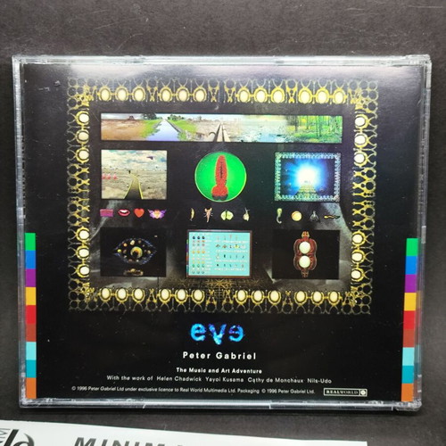 Peter Gabriel Eve 1996 CDROM used multimedia software