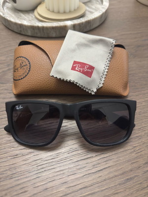 Rayban Justin μεταχειρισμένα μαύρα γυαλιά ηλίου