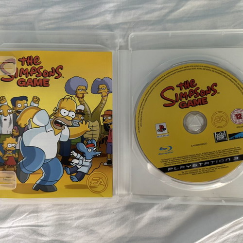 Simpson PS3 game like new, rare