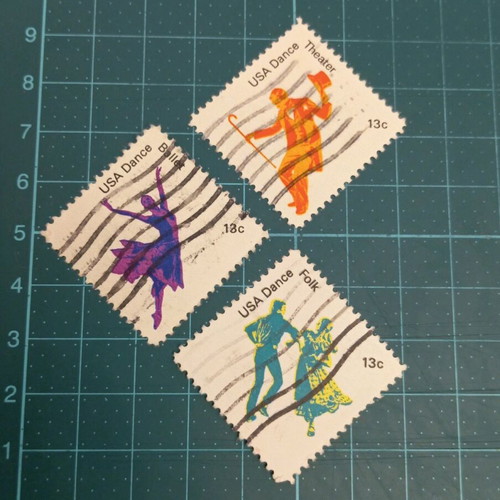 United States stamps 1978 like new, American Dance issue