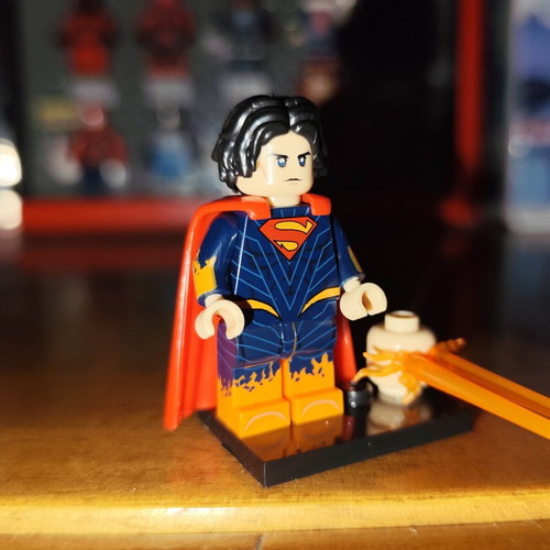 Absolute Superman Clark Kent figure like new with accessories