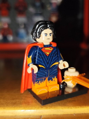 Absolute Superman Clark Kent figure like new with accessories