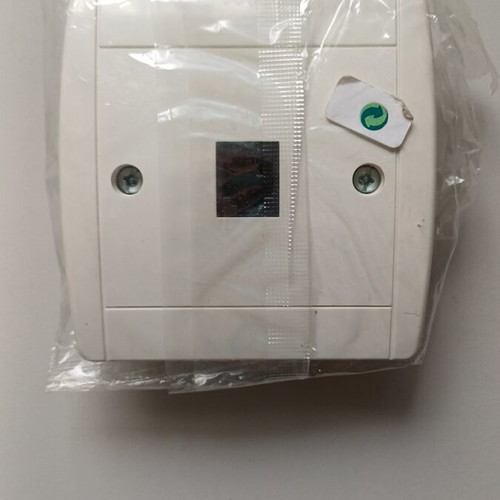 Central wall telephone socket unused