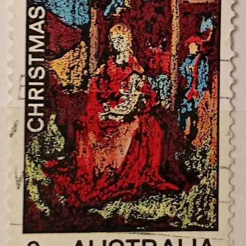 Australia stamps used, set of 4
