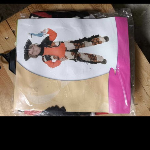 Cowboy carnival costume children size 4 new