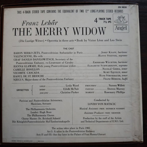 Reel-to-reel tapes like new, 2 authentic classical music recordings
