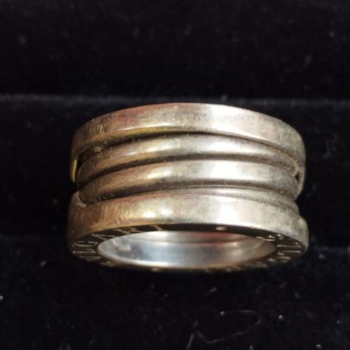 Bulgari silver ring 925 like new