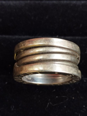 Bulgari silver ring 925 like new