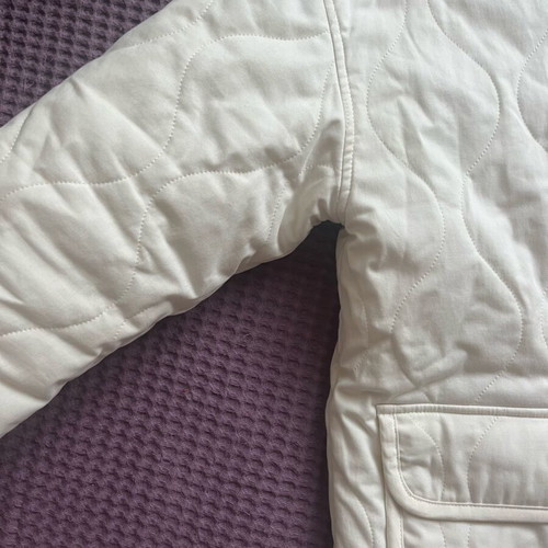 Sezane jacket size 40 white like new