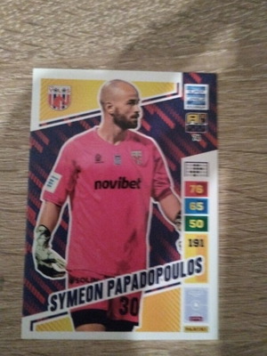 Panini FIFA 365 base card Symeon Papadopoulos new