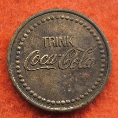 Trink Coca-Cola Automatenmünze German vending token