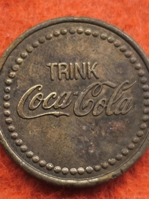 Trink Coca-Cola Automatenmünze German vending token