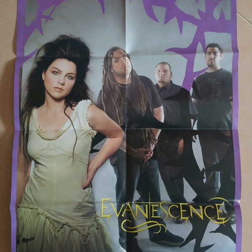 Evanescence collectible poster like new, size 40 x 55cm
