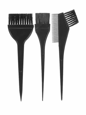 Hair dye brushes set of 3 new