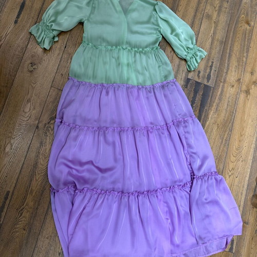 Maxi airy dress with midsection Be You new, multicolor, size S