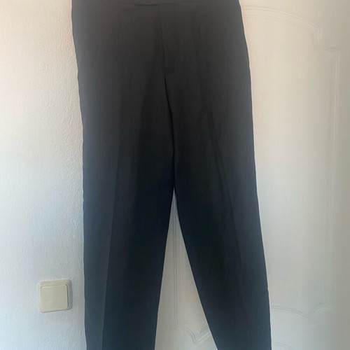 Men's black suit pants like new, size 48