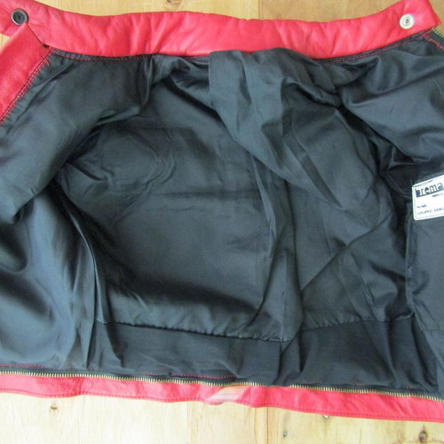 Brema leather motorcycle suit used, size 46, two-piece