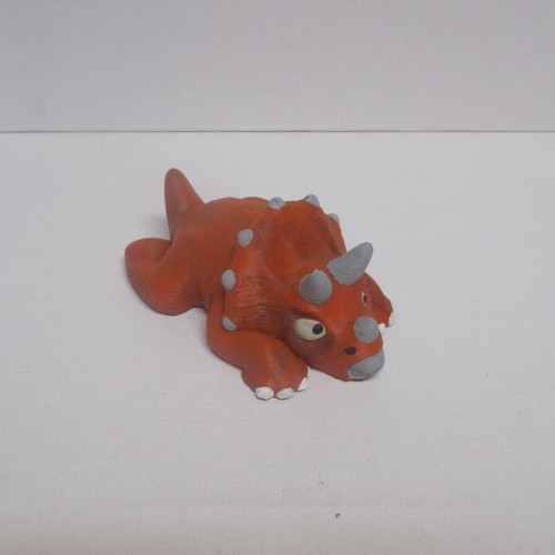 Dinosaur new, hand-painted with acrylics