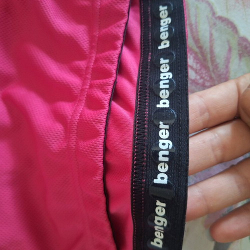 Benger cycling jersey with pockets and zipper, medium large