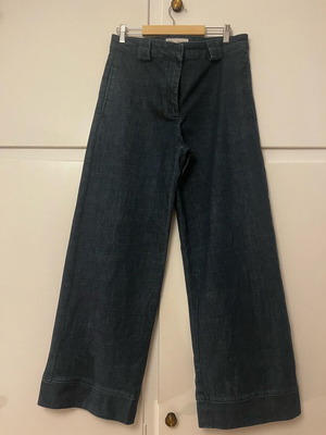 Zara denim pants like new, size M 38 10, blue