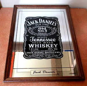 Διακοσμητικοί καθρέφτες "Jack Daniel's" - "Rolling Stones" - "Στρασβούργο"