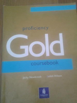 Proficiency Gold Student's Book used, lightly written with pencil