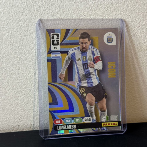 Lionel Messi Icon Panini 2026 World Cup Card new