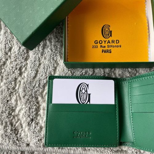 Goyard Saint-Sulpice Card Holder new, green