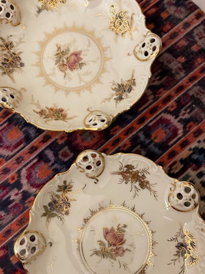 Μπωλ μικρά συλλεκτικά Moliere Rosenthal καινούργια, πορσελάνη με χρυσό διάκοσμο