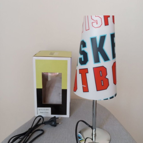 Basketball table lamp, new in box
