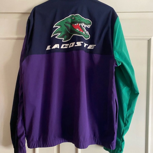 Lacoste Sport Crocodile Print Tennis Jacket new, XL, multicolor