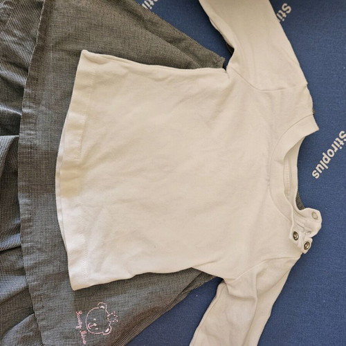 Orchestra dress and bodysuit set 9 months like new with white shirt gift