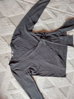 Prenatal maternity and nursing jacket L unused gray
