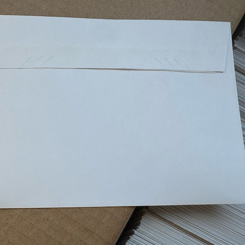 Square Envelopes 114x162 Self-Adhesive White 460 pcs new