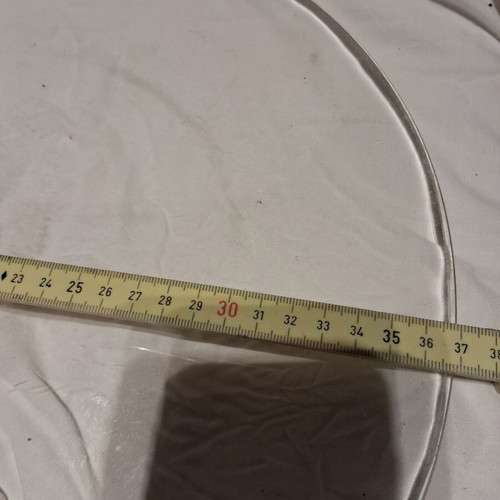 Crystal tray minimal, 37cm, like new