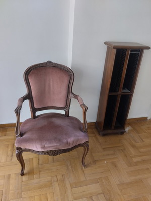 Handmade armchairs, set of 2