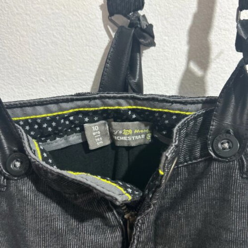 Jeans with suspenders like new