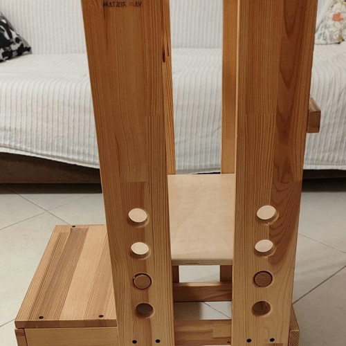 Montessori Matzik MAV Learning Tower, natural wood