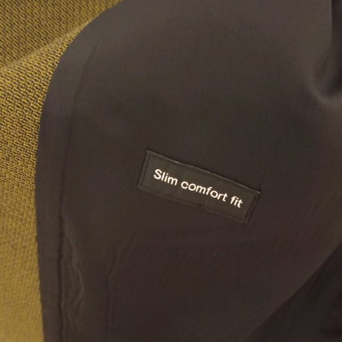 Sisley men's jacket olive size 50 slim comfort fit new