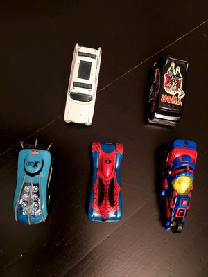 Hot Wheels toy cars like new Super Hero's