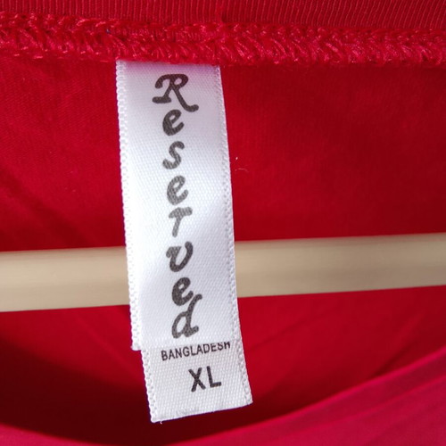 Reserved red T-shirt XL like new