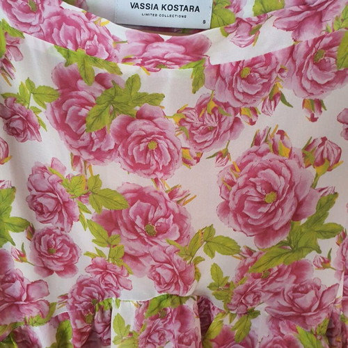 Vassia Kostara skirt like new, multicolor, size S