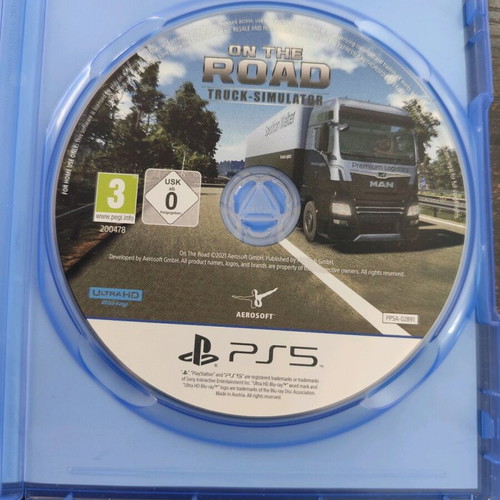 On The Road Truck-Simulator game for PlayStation 5 like new