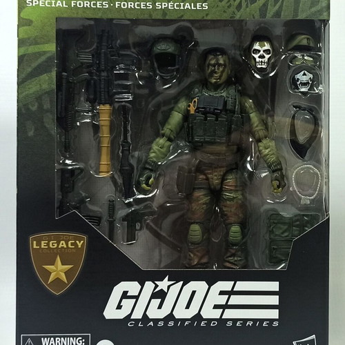 Hasbro GI Joe Classified Legacy Action Soldier Special Forces figure