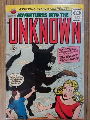 Adventures Into The Unknown comic used
